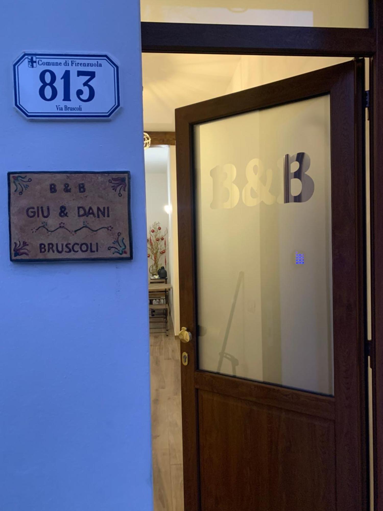 B & B Giu & Dany Bruscoli Экстерьер фото